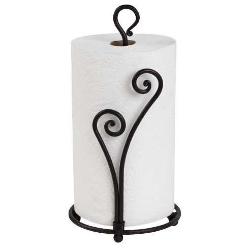 Heart Shape Paper Towel Holder Stand