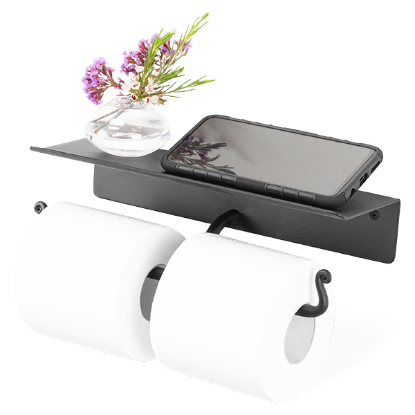 TP Holder Stylish Double with Shelf