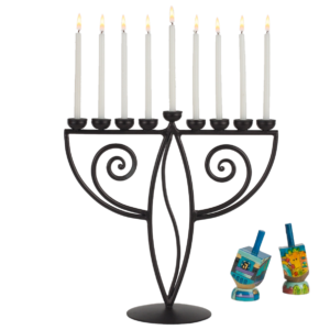 Wave Hanukkah Menorah