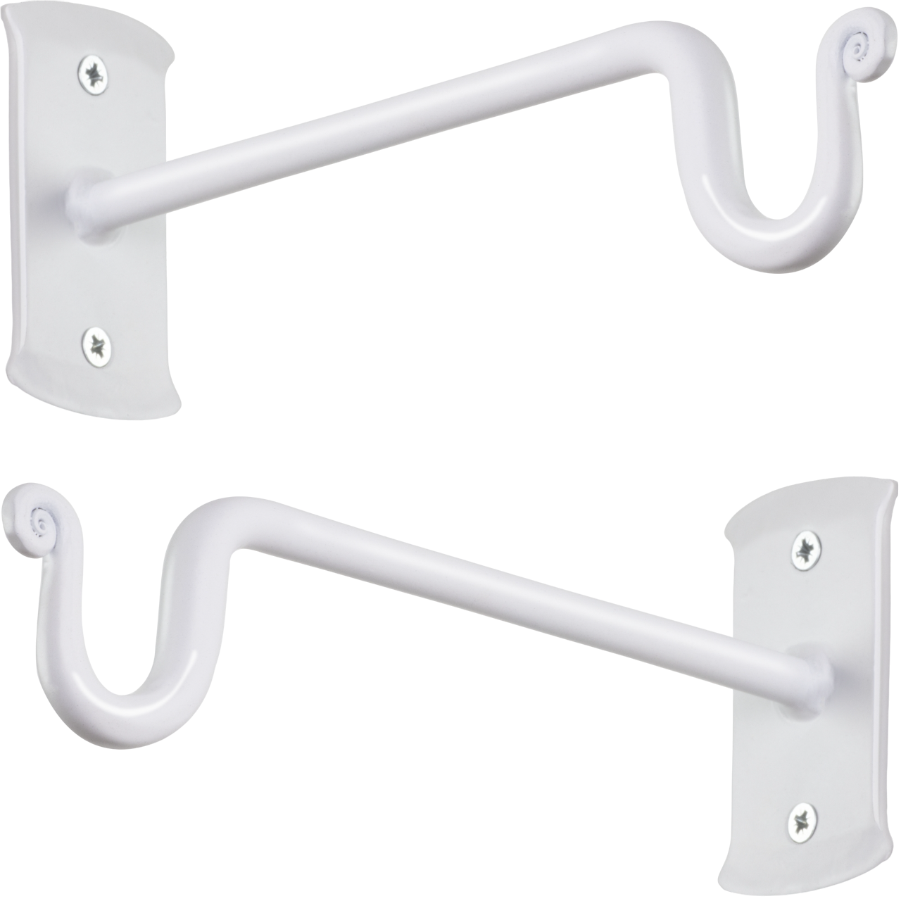 Plant Hanger Shepherds Hook - White