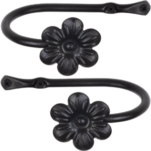 Curtain Holdbacks Medium Flower