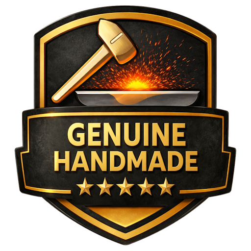 Genuine handmade badge