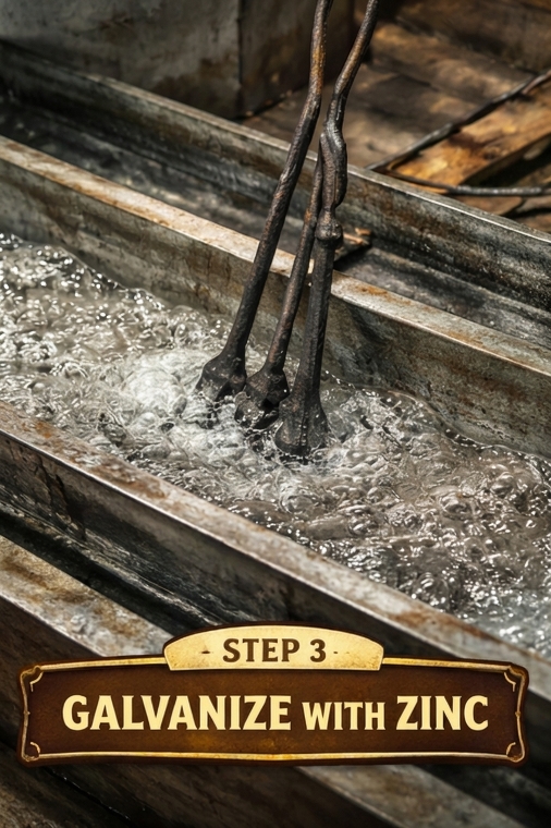 Zinc galvanization process